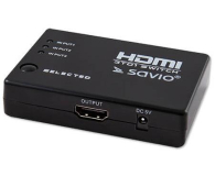 SAVIO SAVIO CL-28 Switch HDMI, 3 porty +pilot # - 1457556 - zdjęcie 1